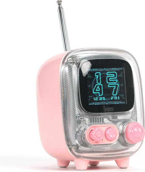 Actual product image Divoom Tiivoo-2 pink