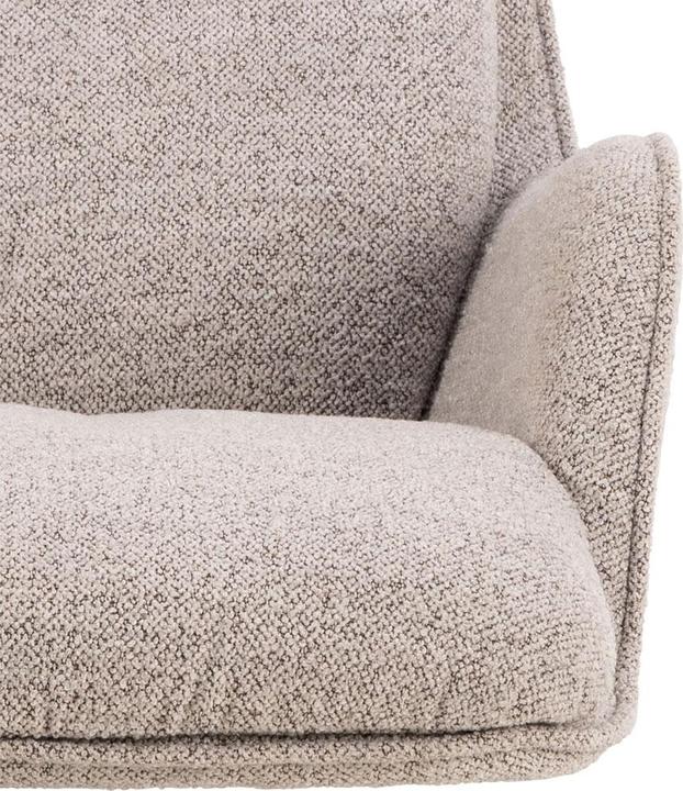 Produktbild AC Design Bosley Loungesessel Preston-Stoff camel 24 FR