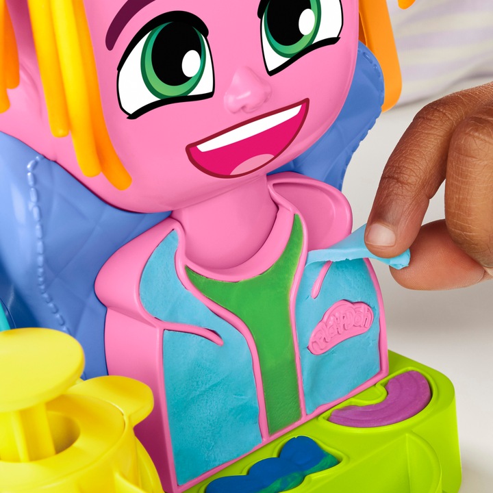 Actual product image Play-Doh Hair Styling Salon Wild Hairdresser