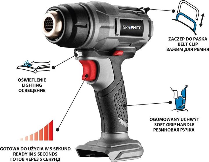Actual product image Graphite technical dryer 270 W (58G082)