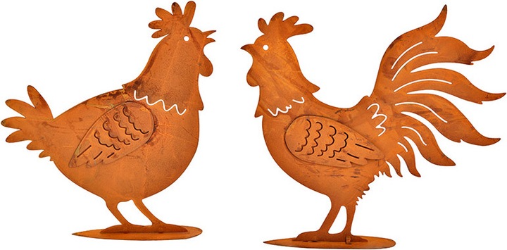 Actual product image G. Wurm Display cock, rusty finish metal brown 2-