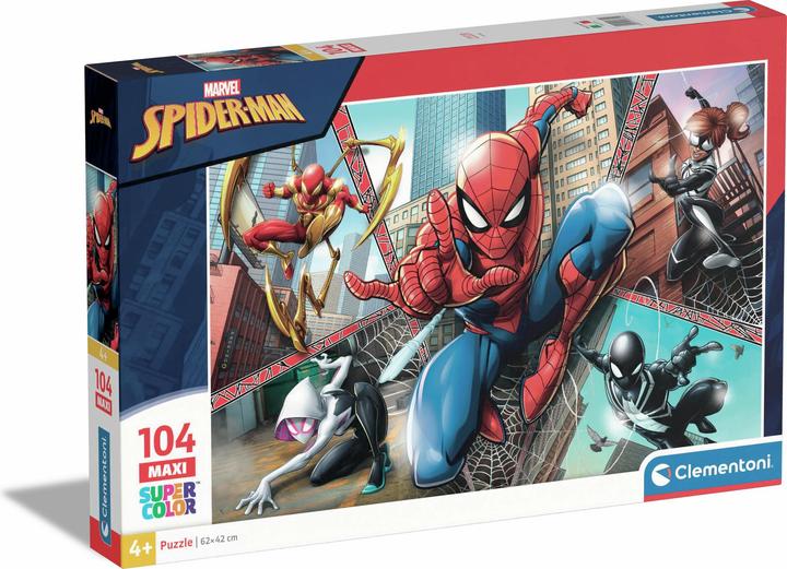 Actual product image Clementoni Maxi Marvel Spider Man (104 pieces)