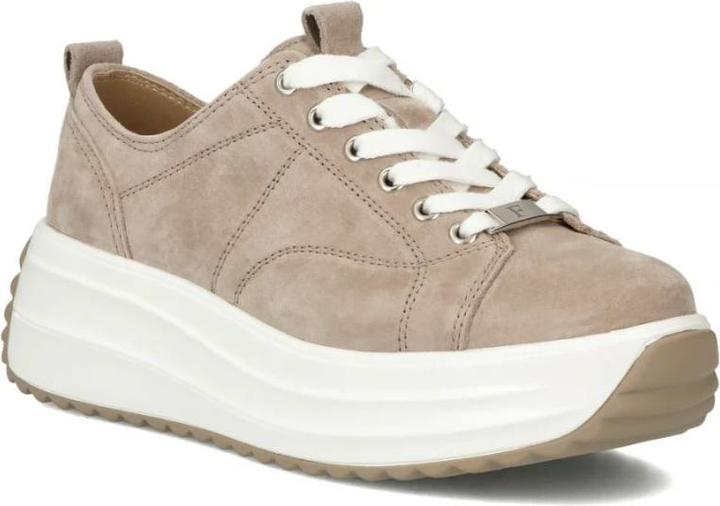 Image du produit Filippo Beige women's leather platform shoes DP6795 (39)