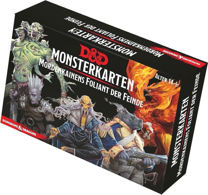 Actual product image Dungeons & Dragons - Monster Cards - Mordenkainen's Tome of Enemies (EN Edition) (German)