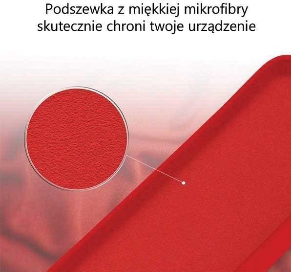 Produktbild Silicone Sam S23 S911 czerwony/red (Samsung Galaxy S23)