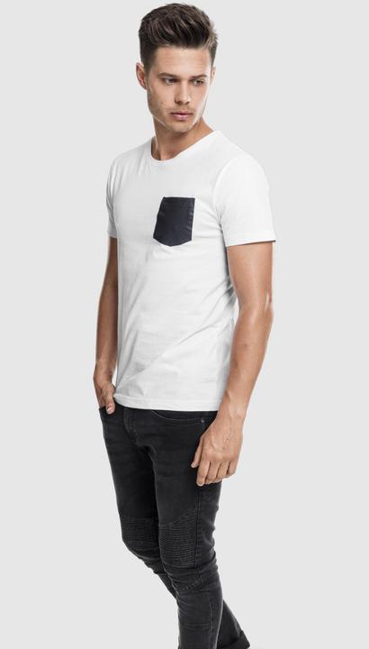 Produktbild Urban Classics Synthetic Leather Pocket Tee (S)