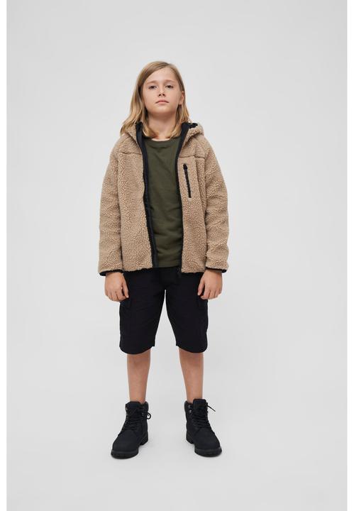 Immagine prodotto Brandit Bambini Teddy Fleece Jacket Hood - 16231 (146, 152)