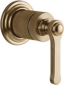 Warm bronze brushed