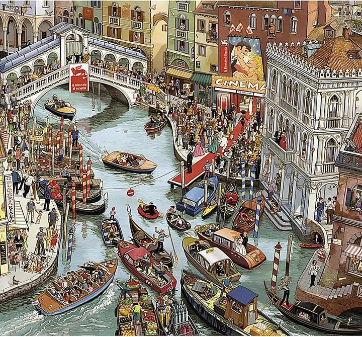 Produktbild Heye O Sole Mio! Triangular (2000 Teile)