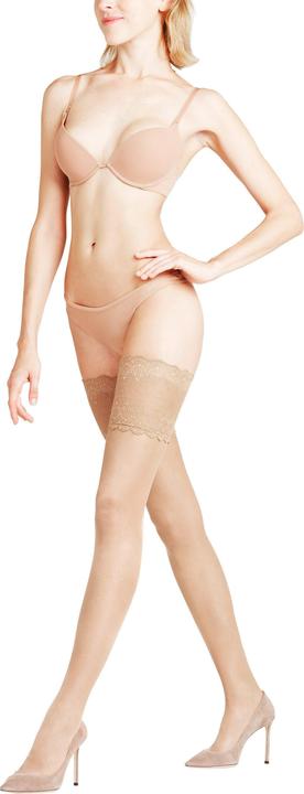 Produktbild Falke Pure Shine 15 Halterlose Strümpfe, Farbe 4169 powder, Grösse 35-37 (15 DEN, 35 - 37)