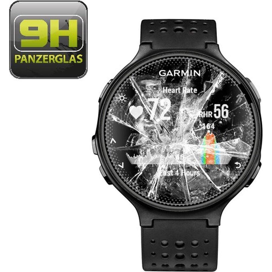 Protectorking 1x echtes Tempered 9H Panzerhartglas 3D KLAR, Smartwatch Schutzfolie, Transparent