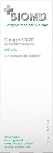 Actual product image Biomed CollagenBOOST (30 ml, 24h cream)