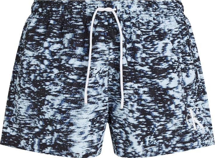 Actual product image Calvin Klein Drawstring Print Short with Tunnel Pull (L)