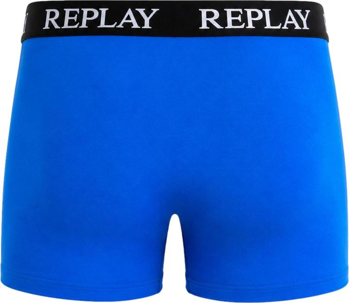 Immagine prodotto Replay Trunk BOXER Style 01/C Basic Cuff Logo im 2er Pack (XL, Confezione da 2)