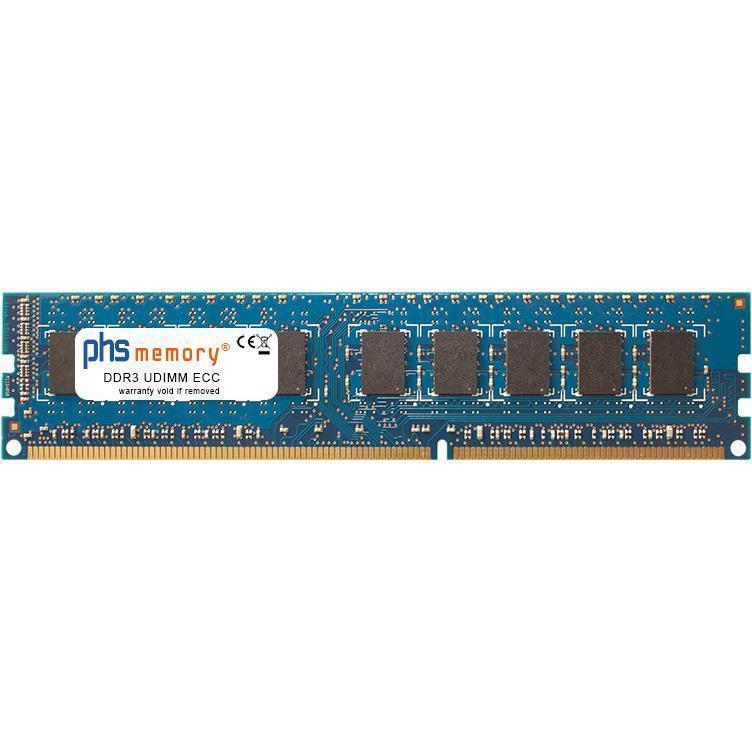PHS-memory 4GB di memoria RAM per Supermicro SuperServer 5017C-MTF DDR3 UDIMM ECC 1333MHz (Supermicro SuperServer 5017C-MTF, 1 x 4GB), Memoria RAM (mo