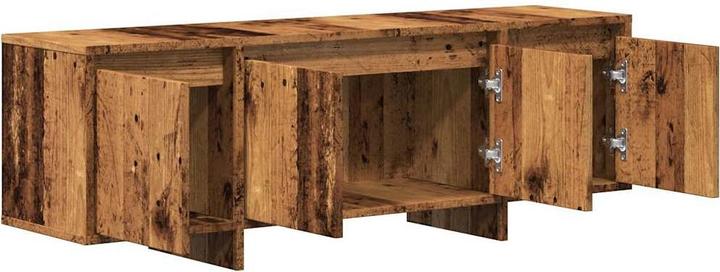 Actual product image vidaXL TV Schrank Lowboard Fernsehschrank Fernsehtisch TV Möbel Altholz-Optik (120 x 30 x 40.5 cm)