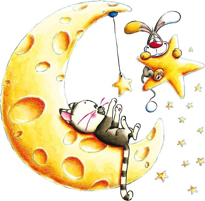 Actual product image Diddle Diddl - Milimits Bibombl Do you know how many little stars are there? (51 x 50 cm)