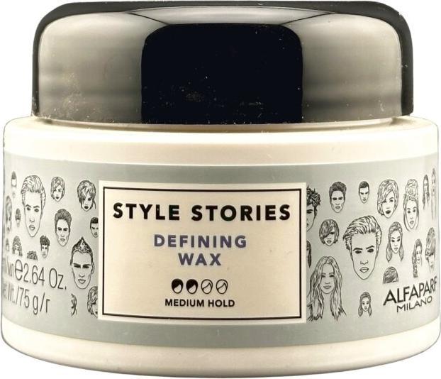Actual product image Alfaparf Style Stories Defining Wax (Hair wax, 75 ml)