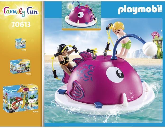 Immagine prodotto Playmobil Arrampicata sull'isola di nuoto (70613, Divertimento in famiglia Playmobil)