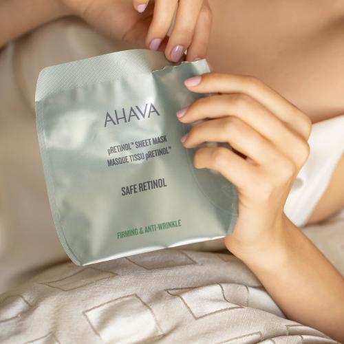 Immagine prodotto Ahava Sheet Mask - Maschera in fogli per la pelle secca e dall'aspetto spento