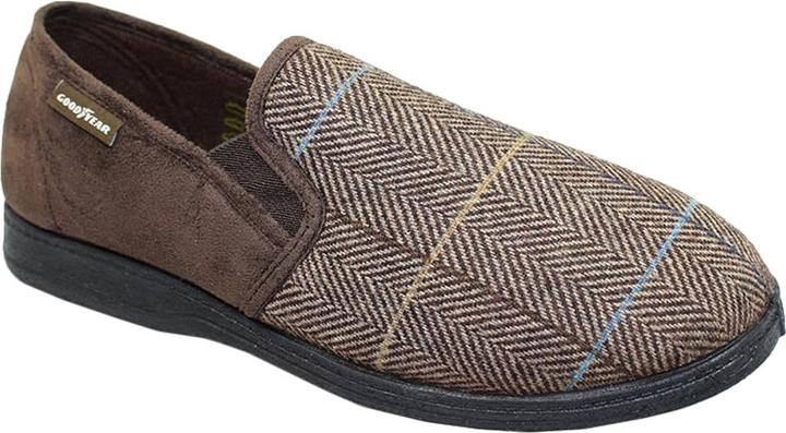 Actual product image Goodyear Harrison Tweed slippers (43)