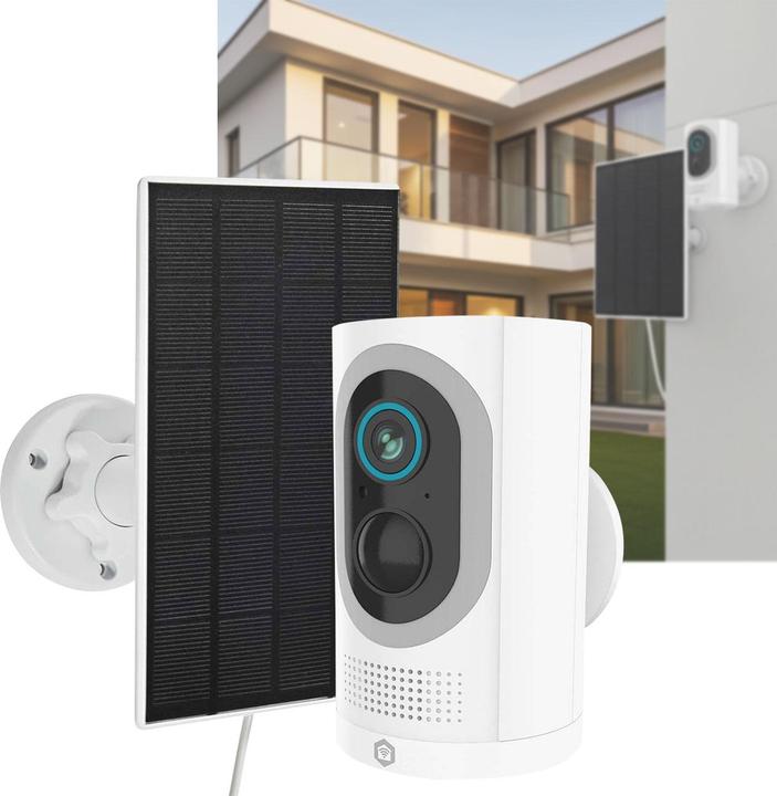 Actual product image Nedis Surveillance camera & solar panel (2304 x 1296 Pixels)