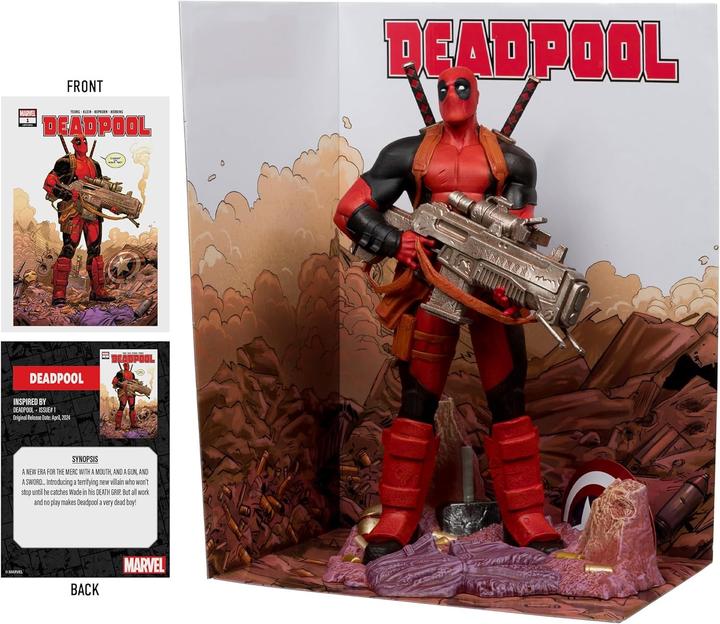 Actual product image McFarlane Marvel Collection PVC Statue 1/6 Deadpool (Deadpool #1) 27 cm