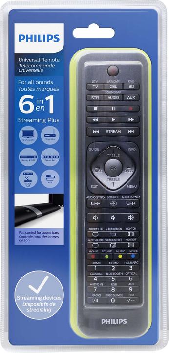 Image du produit Philips SRP5016/10 (Télécommande universelle, Infrarouge)