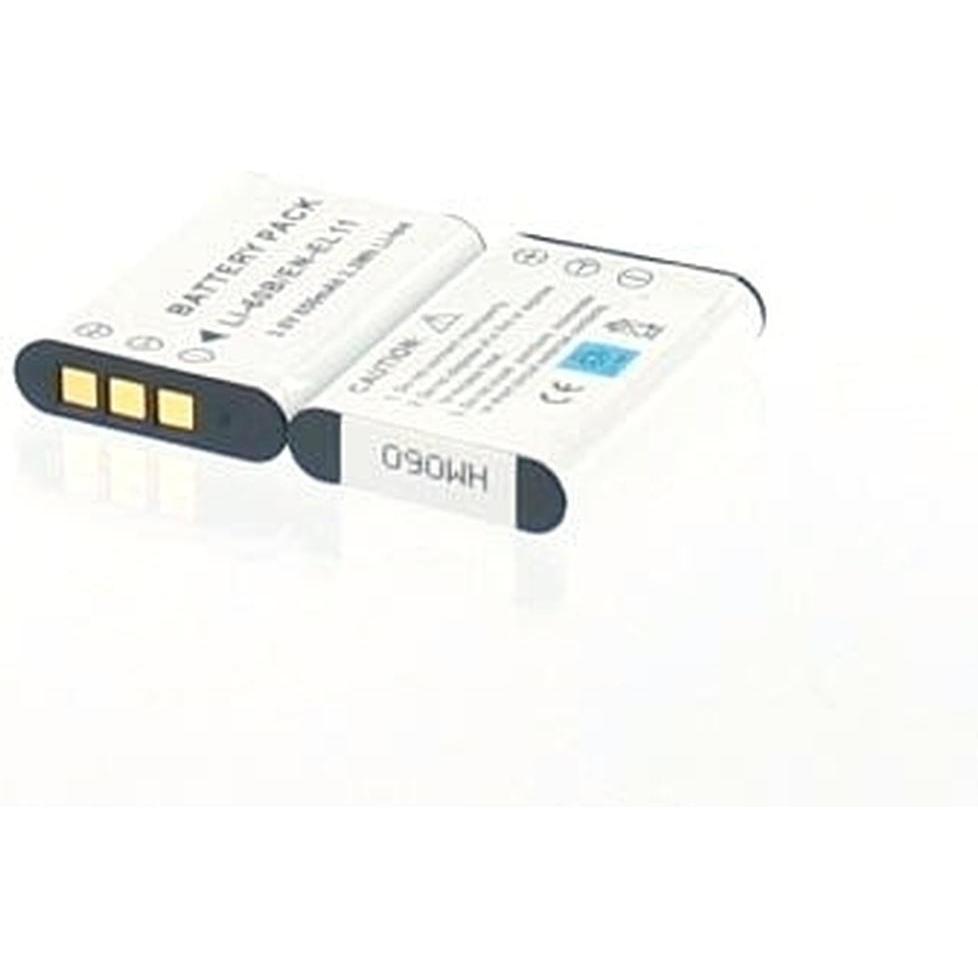 Thumbnail - AGI 3.7V 600mAh - 600 mAh - 3,7 V - Lithium-Ion (Li-Ion) - 1 Stück(e) (Akku), Kamera Stromversorgung, Schwarz