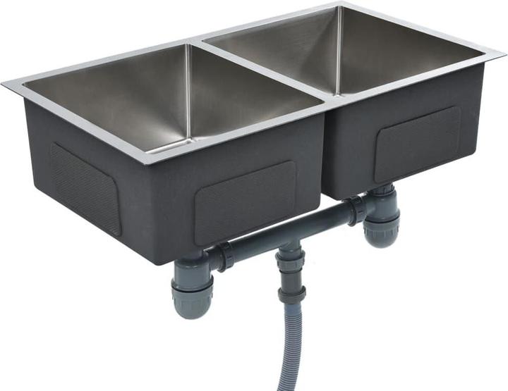 Produktbild vidaXL Küchenspüle (Einbauspüle, 44 cm, 76 cm)