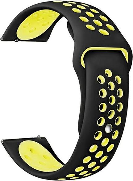 Immagine prodotto Beline pasek Watch 20mm Sport Silicone czarno-żółty nero/giallo box (20 mm, Materiale sintetico, Silicone)