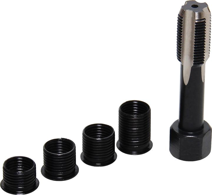Image du produit BGS Kit de réparation pour filet de bougie M12 x 1,25 mm 5 pièces