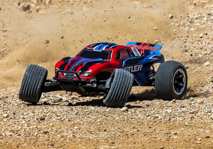 Produktbild Traxxas S.TRUCK RUSTLER HD 1:10 2WD EP RTR RED w/USB-C Charger & Battery (RTR Ready-to-Run)