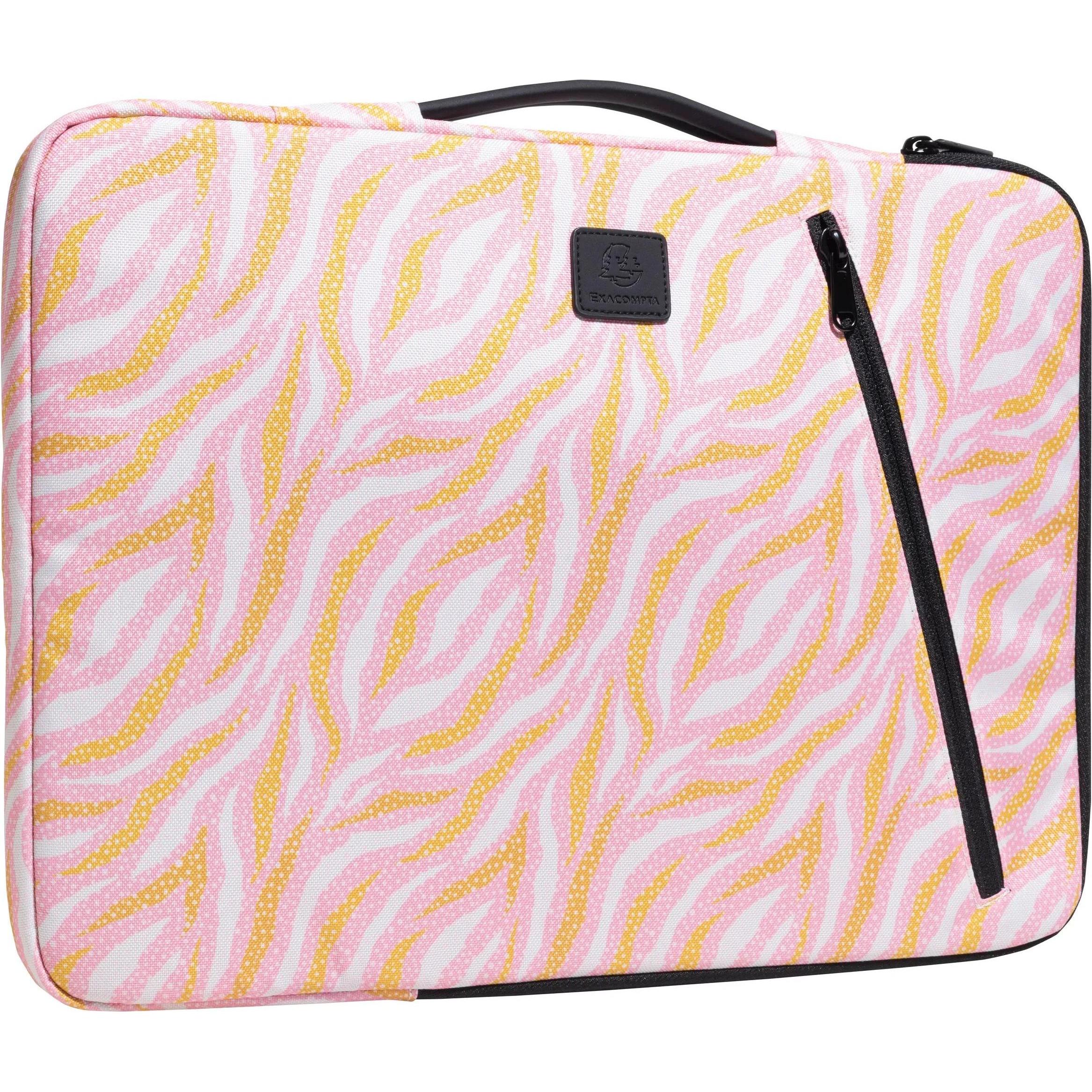 Exacompta Laptophülle Nude Kunstfaser rosa bis 40,6 cm (16 Zoll) (16", Universal), Notebooktasche, Rosa