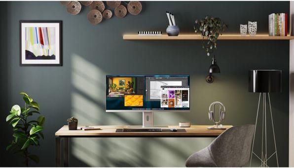 Actual product image Alogic Edge Ultrawide 40 Zoll 5K Monitor 21:9 Silver (5120 x 2160 pixels, 40")