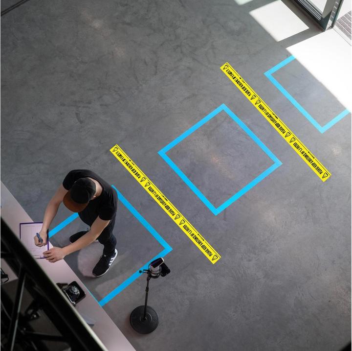 Image du produit Advance Bande de distanciation sociale (50 mm)