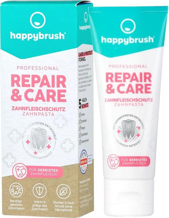 Actual product image happybrush Toothpaste Repair&Care 75 ml (75 ml)