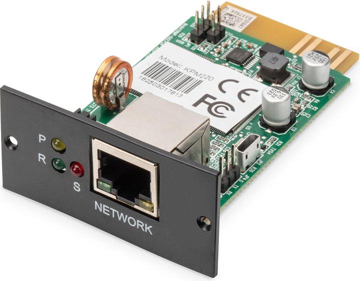 Image du produit Digitus Carte SNMP V2.0, pour onduleurs OnLine DN-170xxx