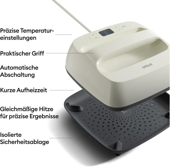 Produktbild Cricut EasyPress SE 23x23cm inkl. Matte Taupe (P)