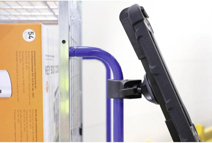 Produktbild Durable Tablethalterung TOUGH CLAMP 7-13"/-23mm/schwarz