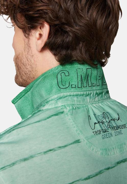 Immagine prodotto Camp David Polo Tree House Camicia a maniche corte con collo a polo (L)