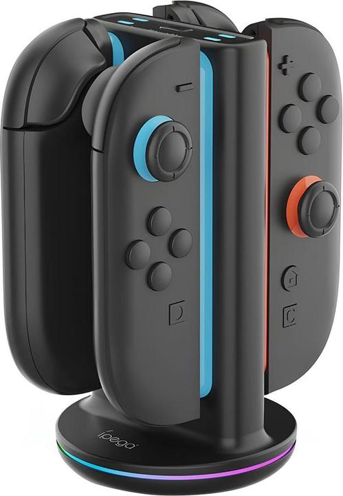 Actual product image iLike iPega SW2051 Charging dock for Nintendo Switch 2 Joy-con with RGB, black (Switch)