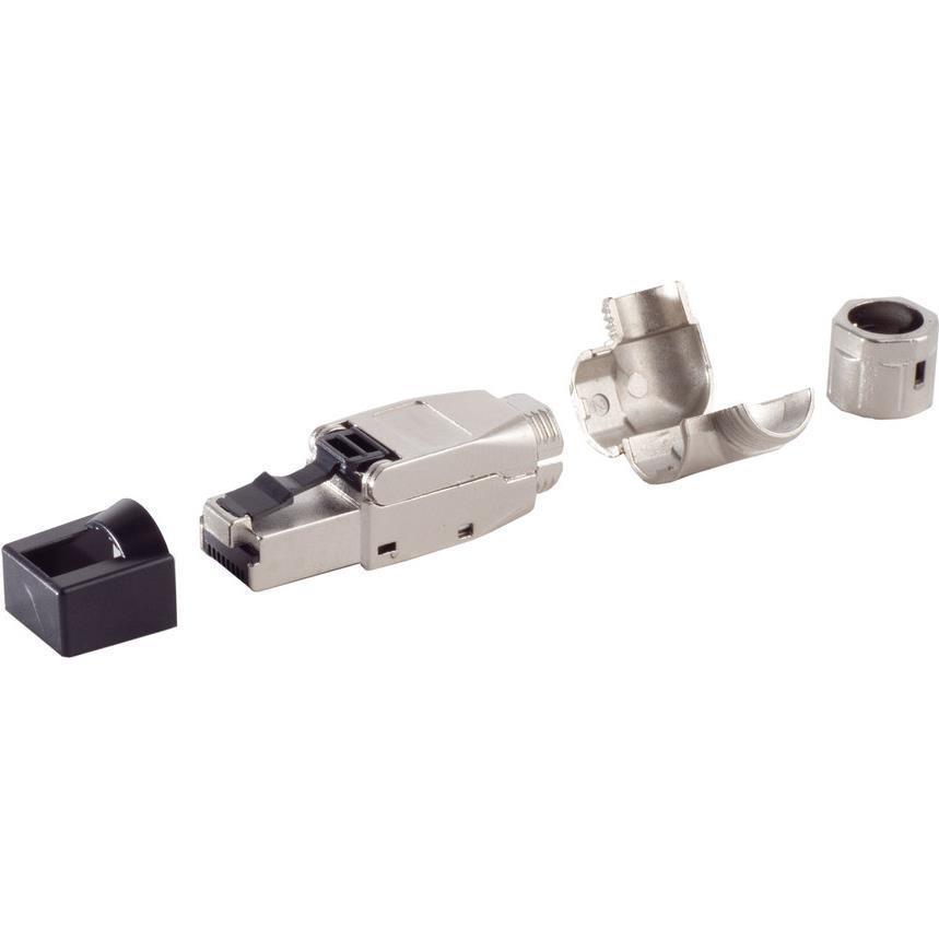 Shiverpeaks S/CONN maximum connectivity Netzwerkstecker, cat. 8.1 Tool-less RJ45 Stecker, werkzeuglos, Winkel... (S/UTP,...