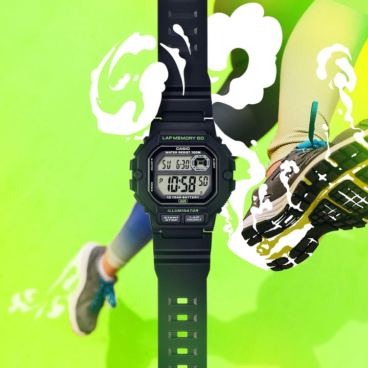 Actual product image Casio Collection (Chronograph, 45 mm)