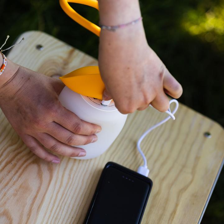 Produktbild The Sunnyside Floppy Silikon Laterne moosgrün