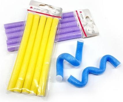 Setablu Bigodini Roller Schwamm Silikon Haarroller 5 Stück 15 cm