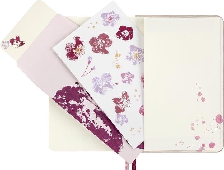 Produktbild Moleskine NB Sakura 26 PK lin (A6, Pocket 9x14, Liniert, Harter Einband)