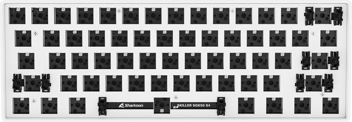 Produktbild Sharkoon SKILLER SGK50 S4 Barbone (weiss, ANSI-Layout)