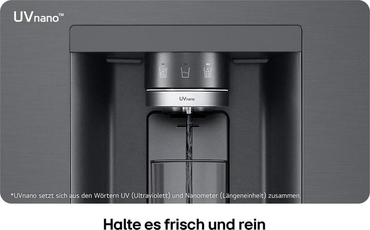 Produktbild LG Multi-Door GML960EVBE 367L/274L bk E (Speditionsversand) (641 l)