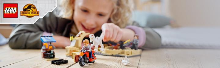 Produktbild LEGO Atrociraptor: Motorradverfolgungsjagd (76945, LEGO Jurassic World)